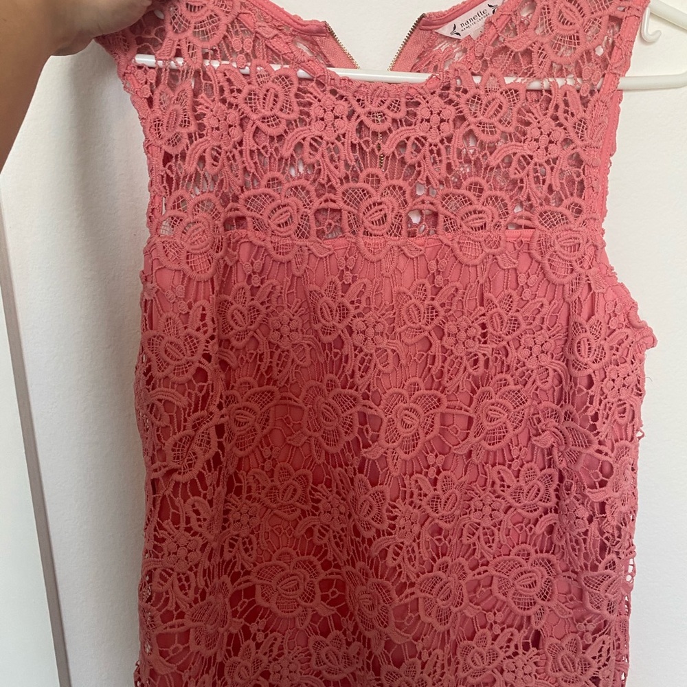 Pink shirt